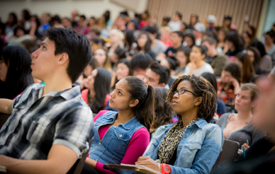 Students at Lecture