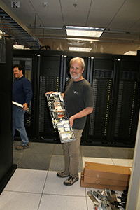 photo of Jim Hayes and one of his 