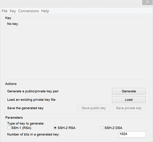 image of keygen dialog