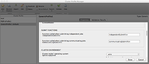 MATLAB Profile Manager image